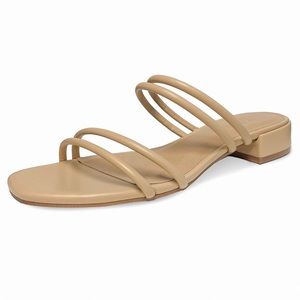 CUSHIONAIRE Low Block Heel Sandal